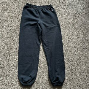 Youth Champion Black Sweats size Large